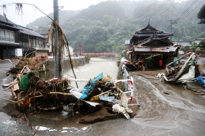 日本熊本遭洪災 曾與中國多地結友好城市