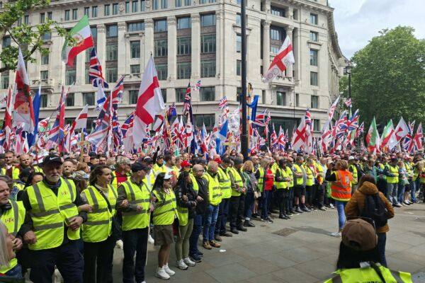倫敦UTK大遊行：反非法移民 重建英國