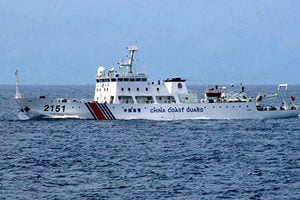 中國海警船進入釣魚台附近海域 日本再提抗議