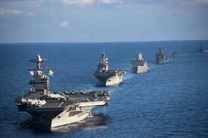 以伊衝突加劇 福特號航母打擊群部署第六艦隊