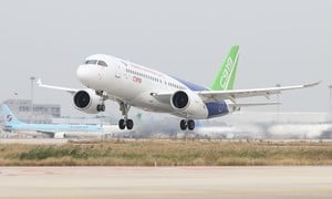 中國C919大飛機因技術瓶頸而延後