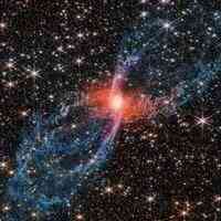 韋伯望遠鏡拍到太空中的「紅蜘蛛」星雲