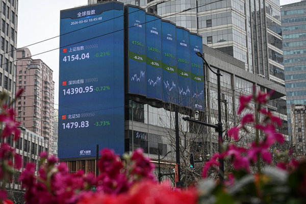 A股四大股指齊跌 半導體股領跌 多股跌超10%