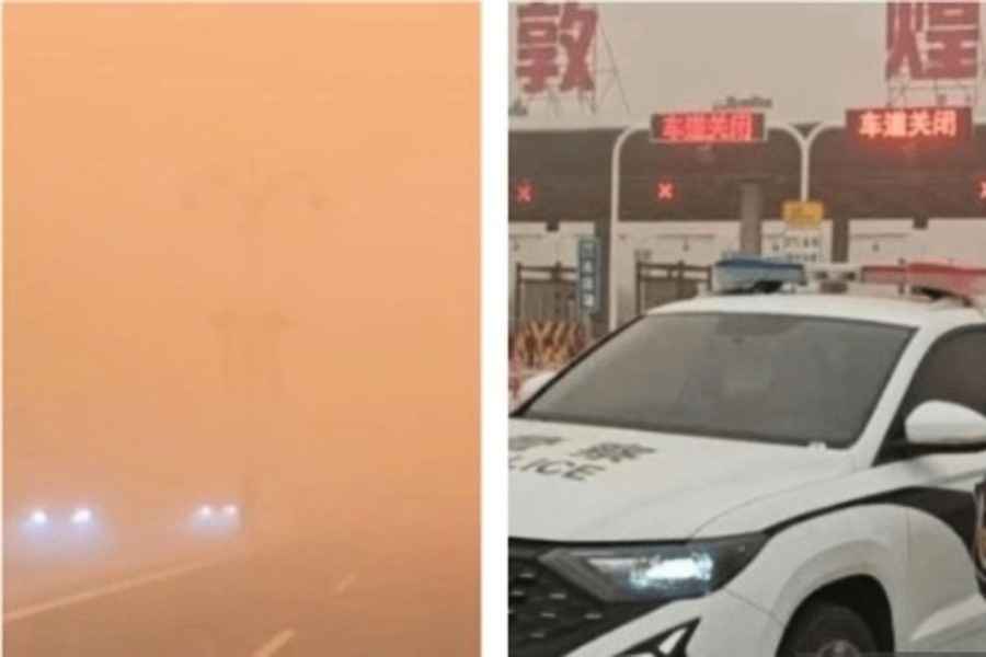 甘肅多地沙塵暴 敦煌景區關閉 高速被管制