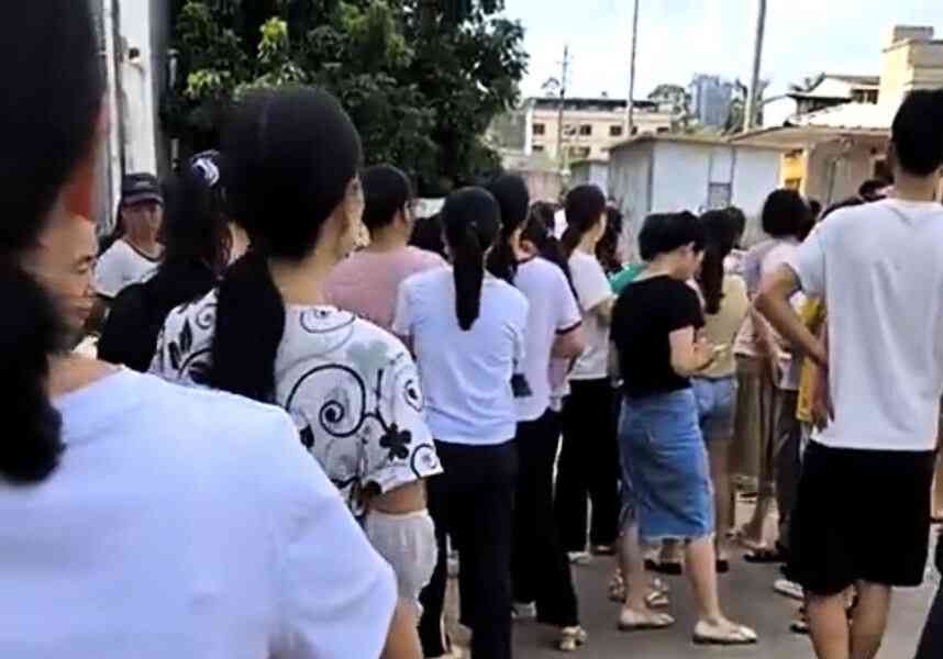 廣東惠州一鞋廠數百工人罷工追薪