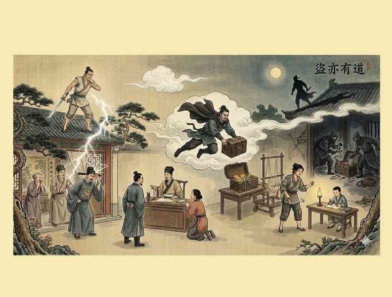 【古道人生】盜亦有道 鐵漢歸還財寶 官人卻恩將仇報