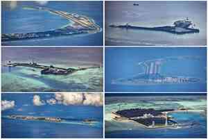 中共在南海向菲律賓政府巡邏機發射照明彈