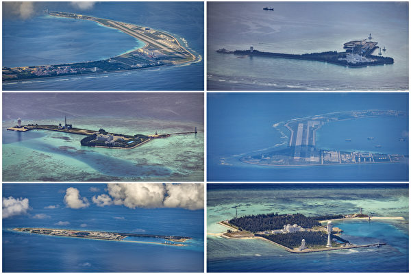 中共在南海向菲律賓政府巡邏機發射照明彈