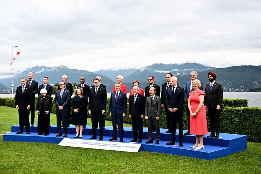 G7財長會議聚焦中共產業政策和援烏貸款