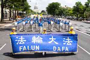 【圖輯】華盛頓DC大遊行 籲停止迫害法輪功