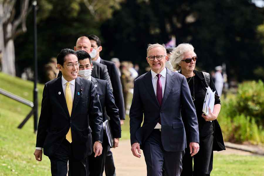 日澳領導人在西澳舉行峰會 聚焦國防和能源