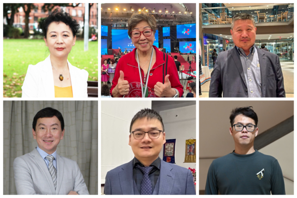 加拿大社區精英恭賀李洪志大師過年好