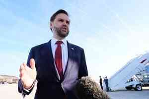 萬斯對和談前景樂觀 但警告伊朗勿耍花招