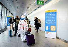 歐盟建議中國旅客在起飛前提交陰性證明