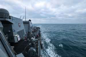 美國第七艦隊驅逐艦穿越台灣海峽 今年首次