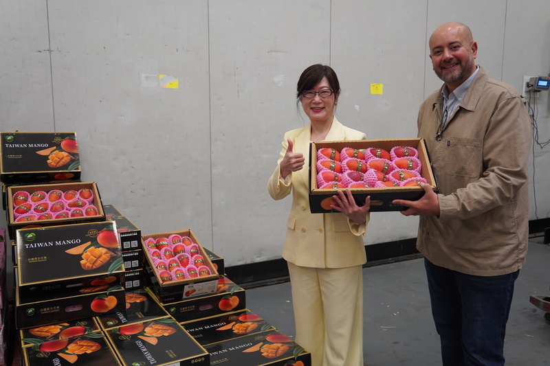 台灣芒果首次進軍法國市場 獲讚品質頂級