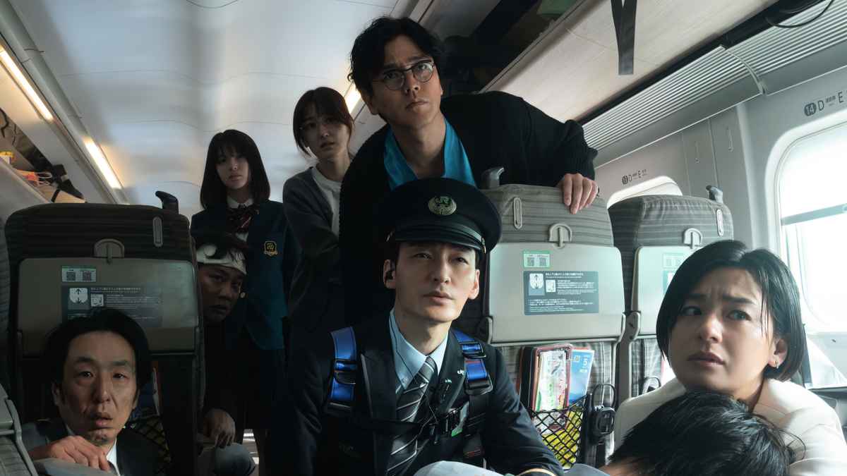 《新幹線驚爆倒數》劇照。(Netflix提供)