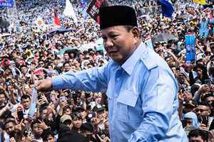 印尼大選非官方點票 普拉博沃得票率近六成