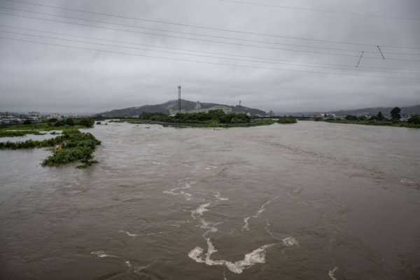 強熱帶風暴登陸日本東北部 帶來創紀錄降雨