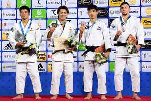 柔道世錦賽男子次輕量級 日本選手奪冠（多圖）
