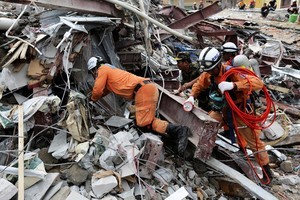 大樓倒塌致28死 柬埔寨徹查中資興建案