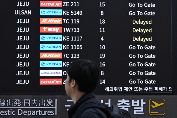 韓國五十萬學生參加高考 航班和股市暫停