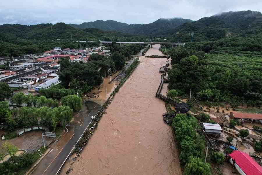 北京洪災釀重大傷亡 房屋農田被沖毀（多圖）