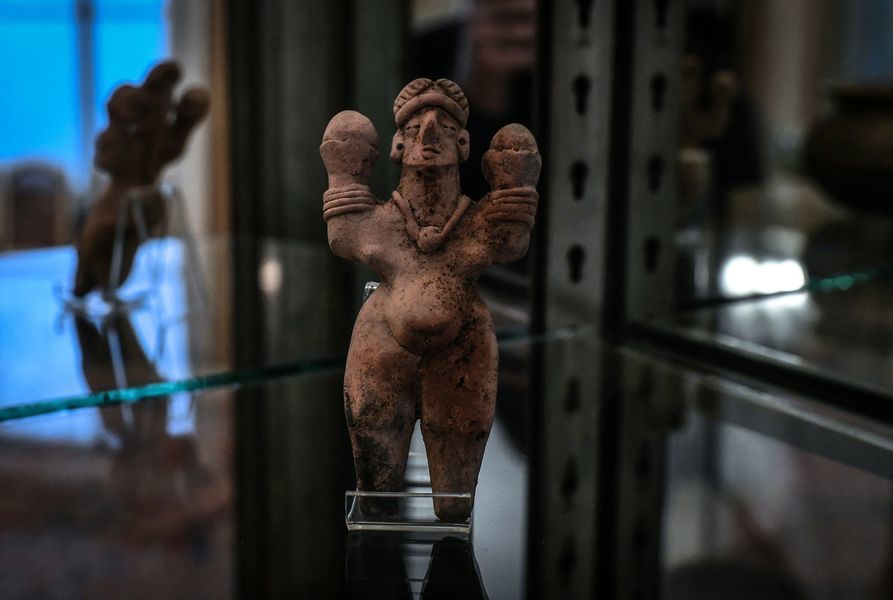 法國歸還墨西哥18件文物 含瑪雅陶器（多圖）