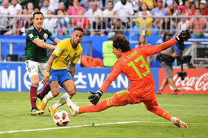 巴西2:0輕取墨西哥 連續7屆打進八強