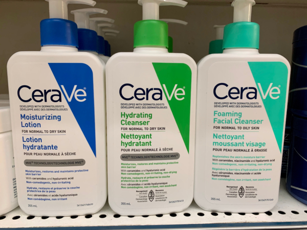 CeraVe是皮膚科醫生推薦的潔膚乳品牌。(Shutterstock)