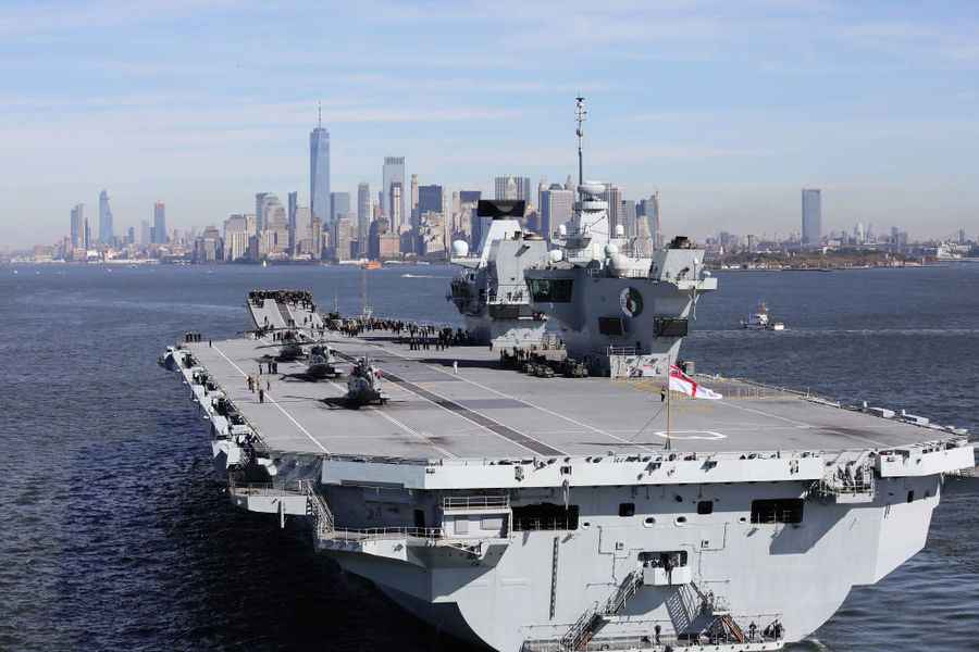 英國將部署航母等軍艦 進行印度洋聯合訓練