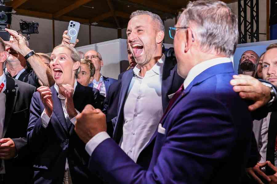 德右翼黨AfD在州選中大勝後 尋求保守派支持
