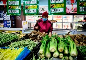 臨近黃曆新年 大陸食品價格同比環比均上漲