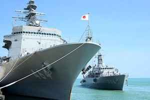 日艦首次停泊柬埔寨海軍基地港口 釋何訊號