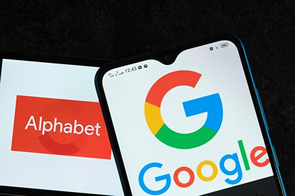 Alphabet的市值突破了3萬億美元的大關。圖為Alphabet及其旗下子公司Google的標誌。(Shutterstock)