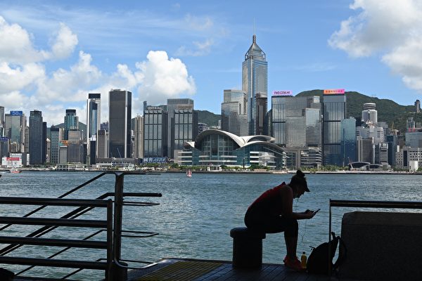 北京推進《反外國制裁法》在香港立法實施，加劇外資撤離。（PETER PARKS/AFP via Getty Images）