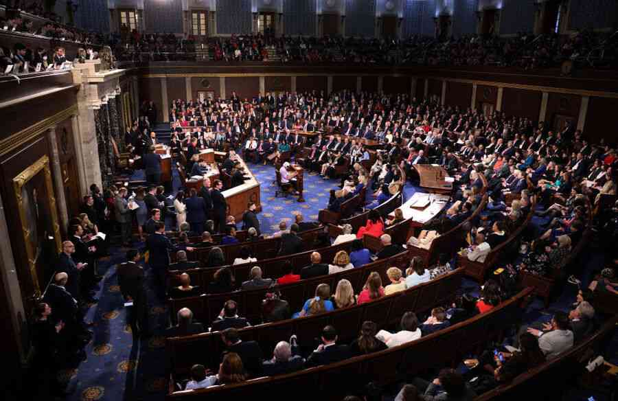 美眾院通過臨時撥款法案 政府停擺結束