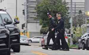 涉襲擊抗議者 洛杉磯中領館保安被美方逮捕