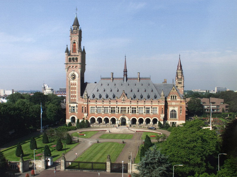 位於荷蘭海牙的國際法院。（公有領域）