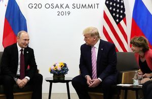G20特朗普會普京 特朗普笑稱：不要干涉大選