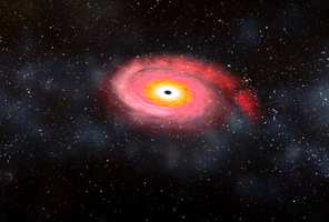 天體劇變 科學家首次觀測黑洞吞噬中子星