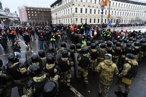 組圖：俄羅斯反對派領袖被捕 民眾再度抗議