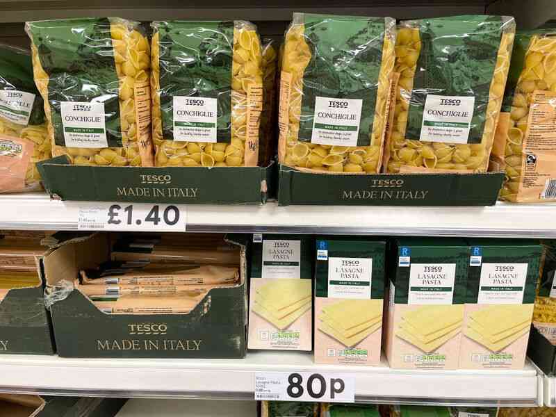 美國大幅降低對意粉的擬議關稅