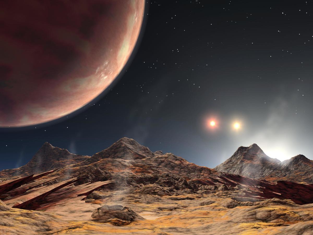 系外行星假想圖。（Shutterstock）