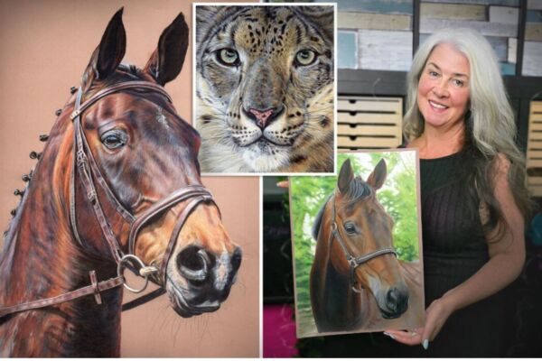 超細膩色鉛筆動物畫 藝術家揭箇中訣竅