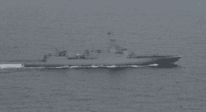 中俄艦艇連日出現日本近海 日方警戒監視