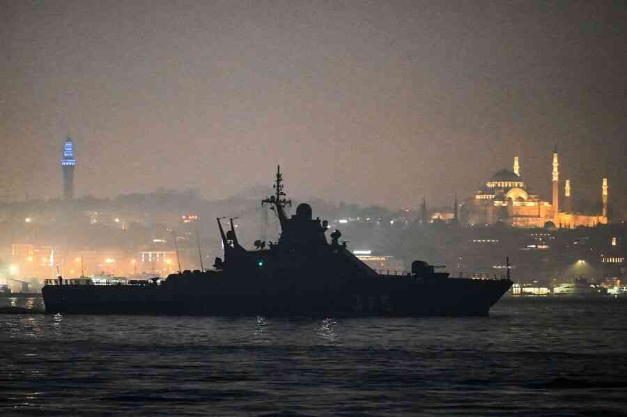 烏克蘭：海上無人艇成功破壞俄軍巡邏艦