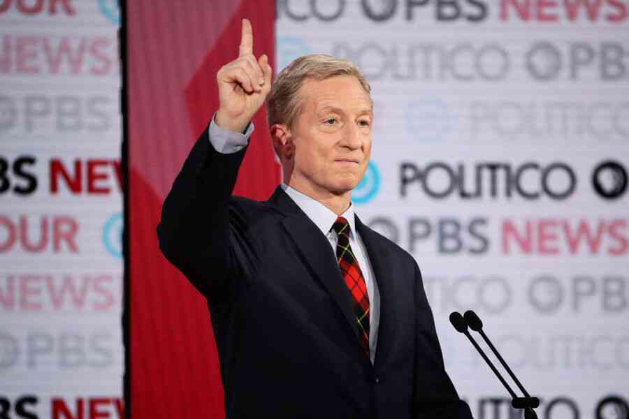 民主黨億萬富翁斯泰爾 宣布競選加州州長