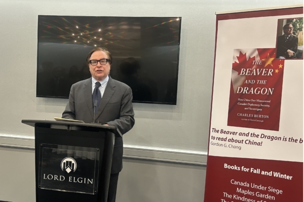 加拿大學者Charles Burton發布新書 指中共不代表中國        