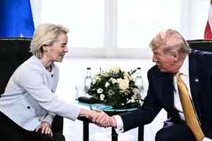 美歐發表聯合聲明 宣布貿易框架協議